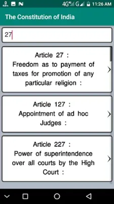 IPC CrPC IEA Act android App screenshot 1