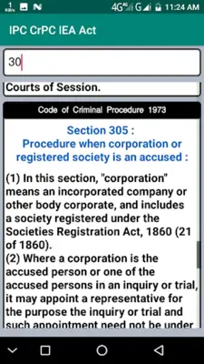 IPC CrPC IEA Act android App screenshot 6