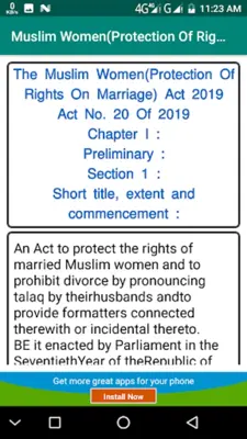 IPC CrPC IEA Act android App screenshot 8